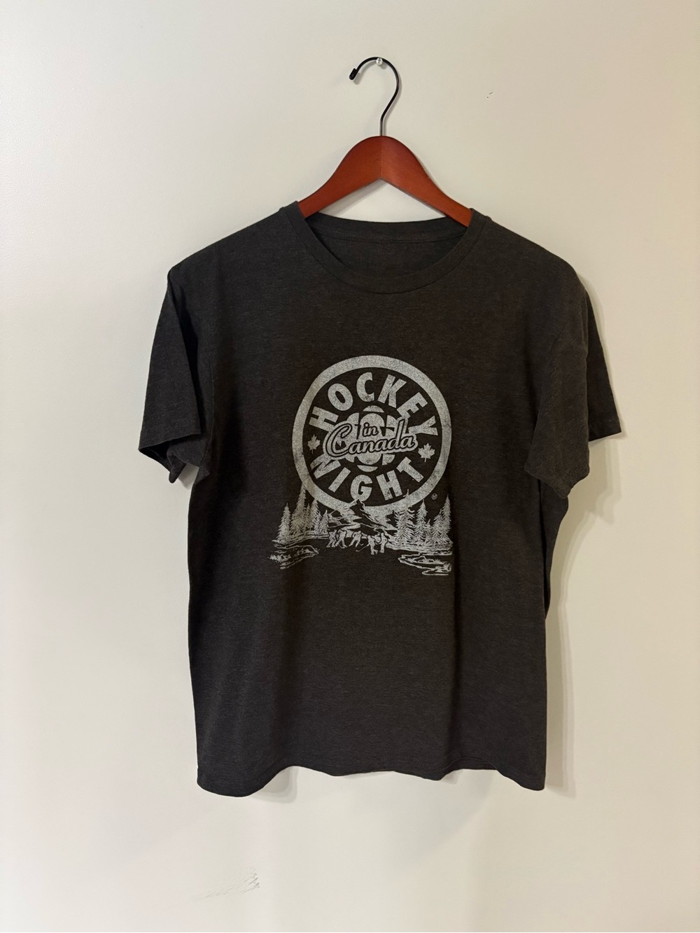 Hockey Night Canada Graphic T-Shirt - Charcoal